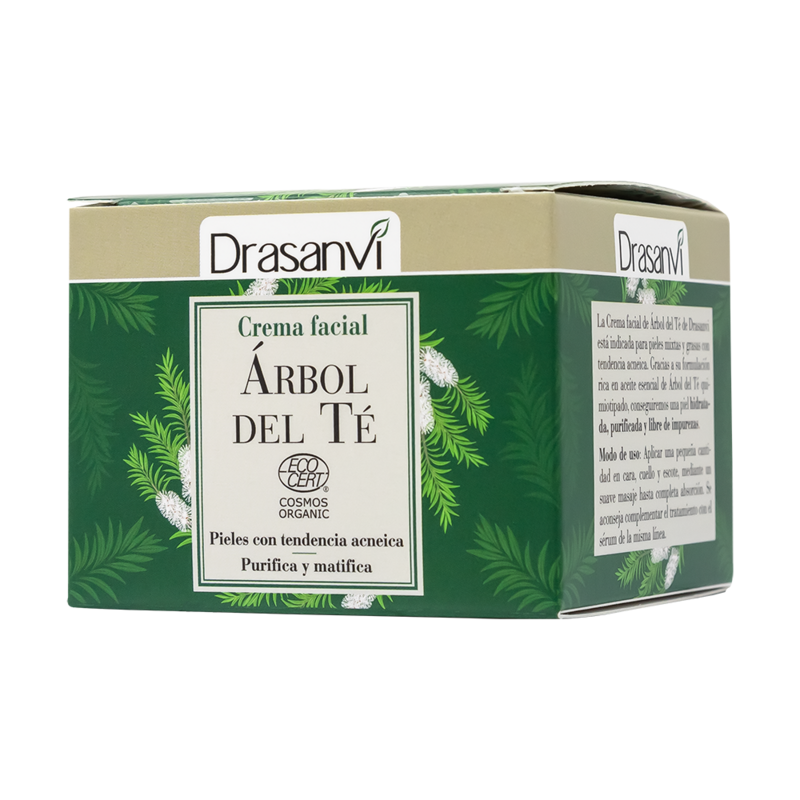 DRASANVI ECOCERT CREMA FACIAL ARBOL TE BIO 50 ML