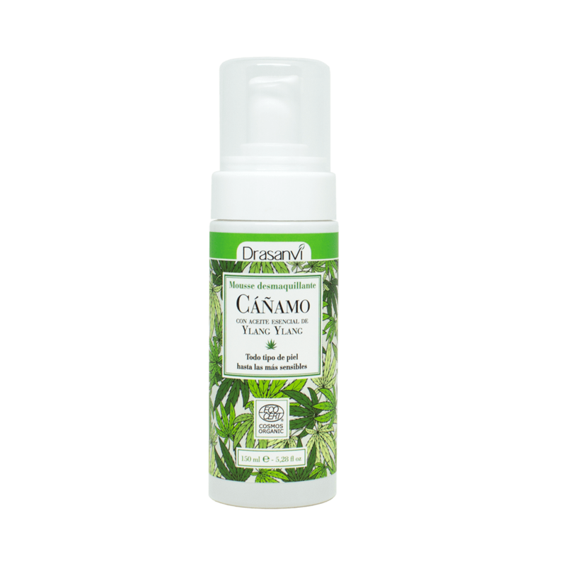 DRASANVI ECOCERT MOUSSE DESMAQUILLANTE CAÑAMO 150 ML