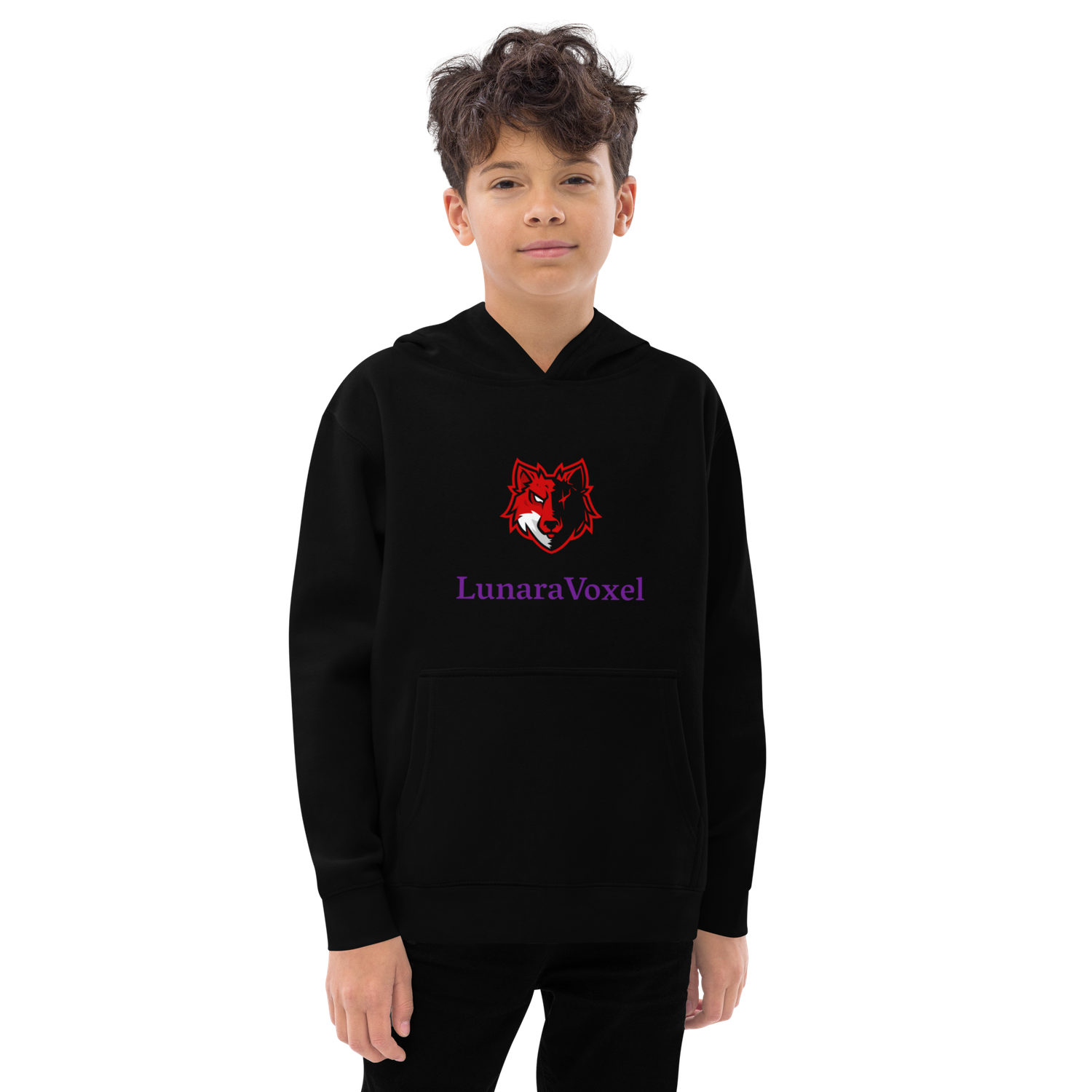 Lunaravoxel Kids fleece hoodie