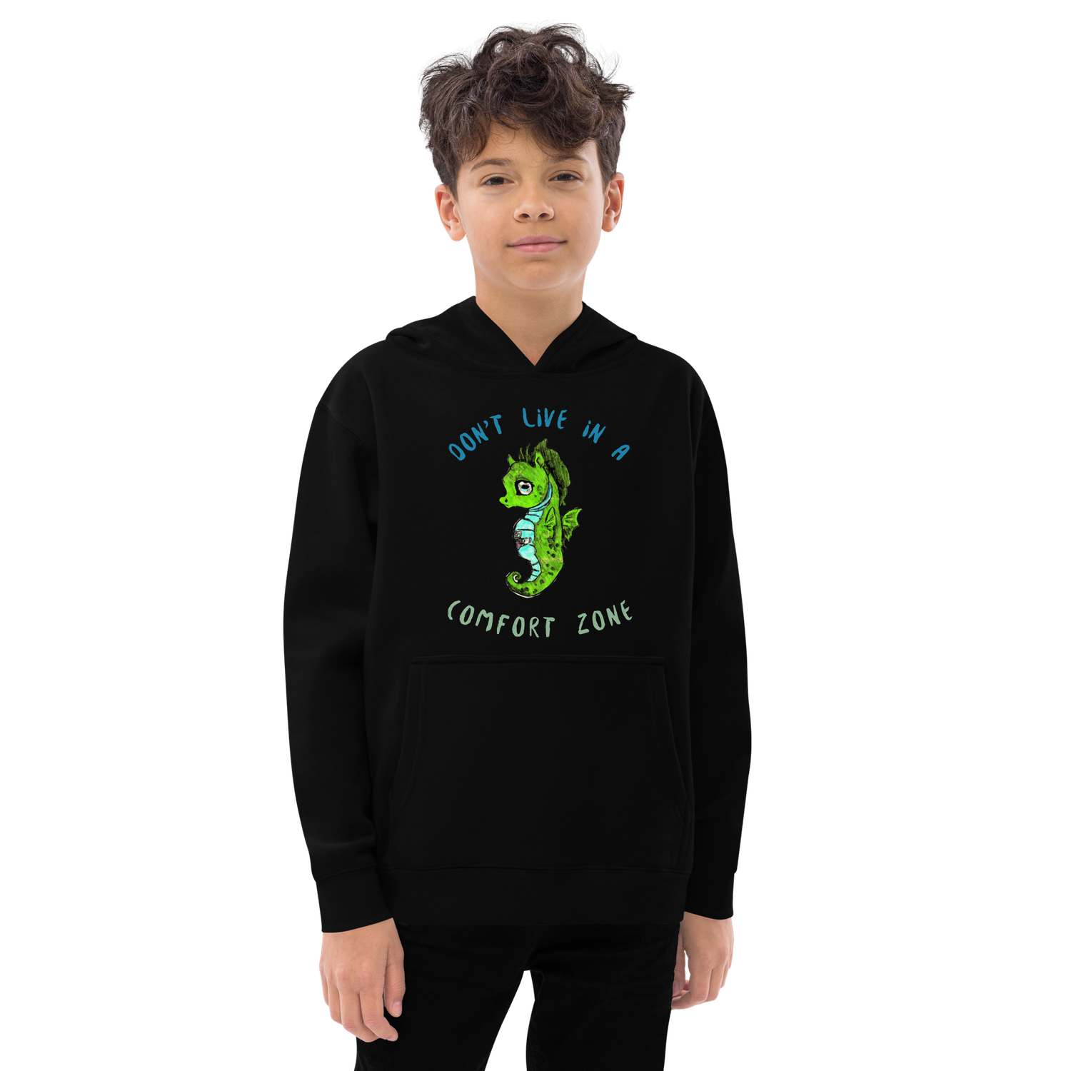 Sea Horse Kids fleece hoodie