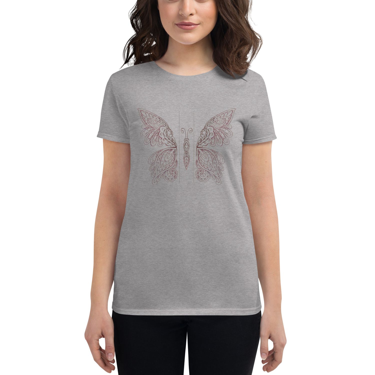 Butterfly Women&#39;s short sleeve t-shirt