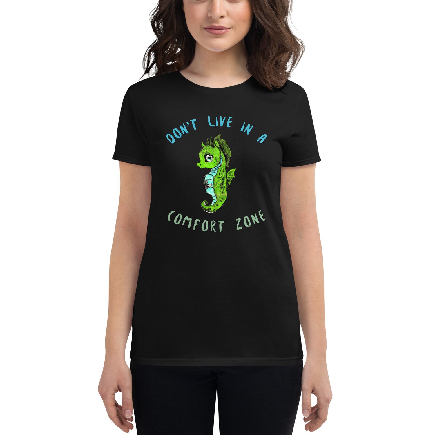 Women&#39;s Sea Horse short sleeve t-shirt