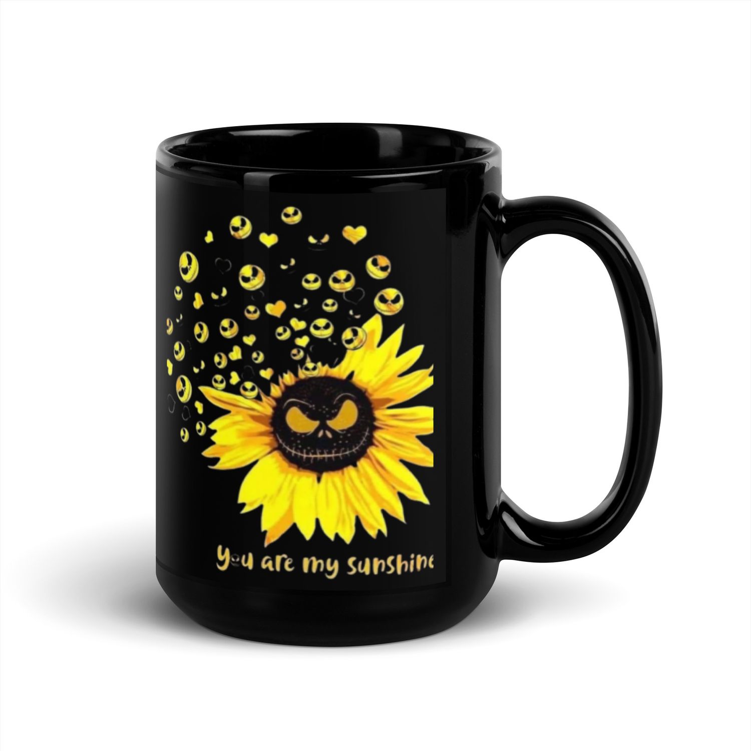 Sunshine Jack Black Glossy Mug