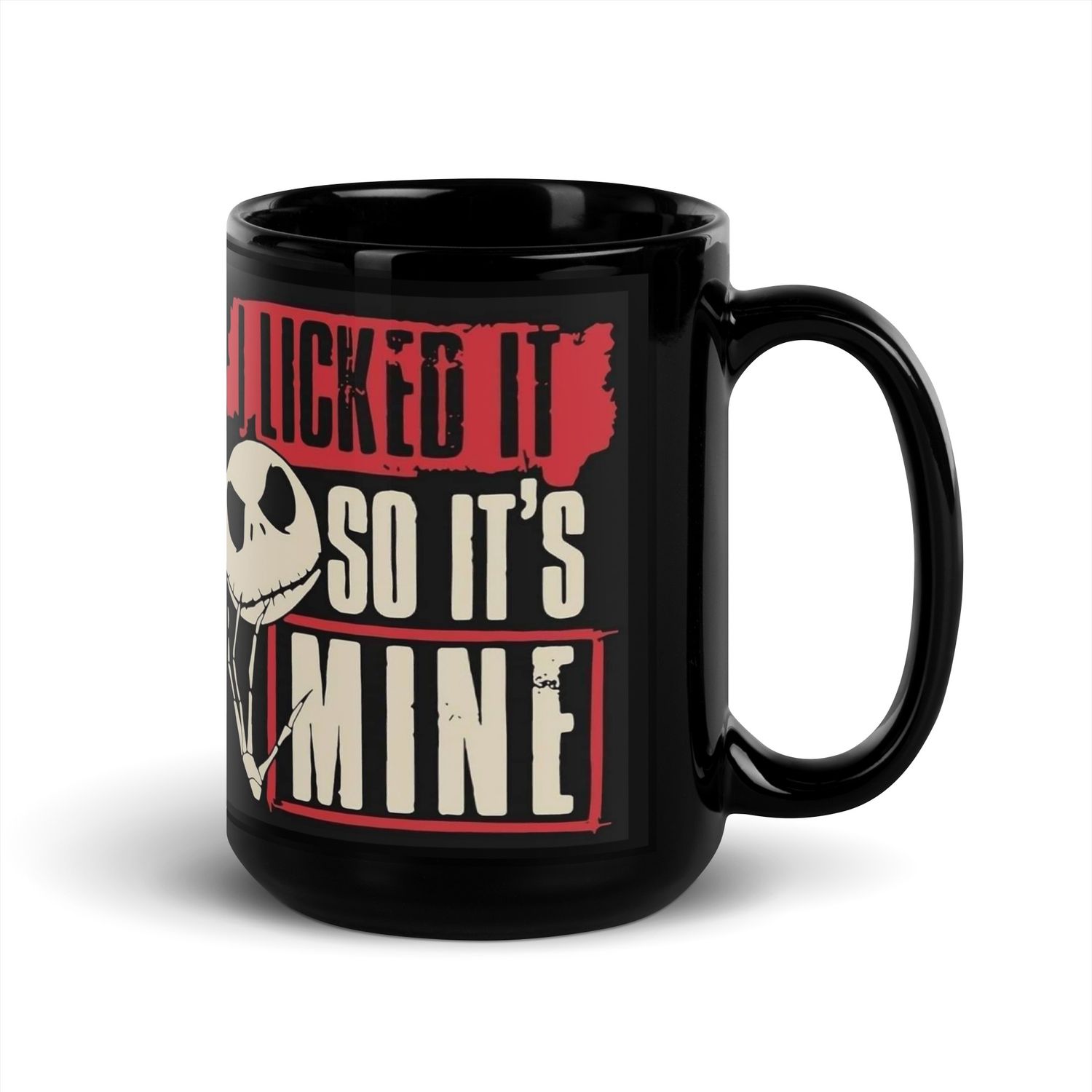 It&#39;s Mine Black Glossy Mug