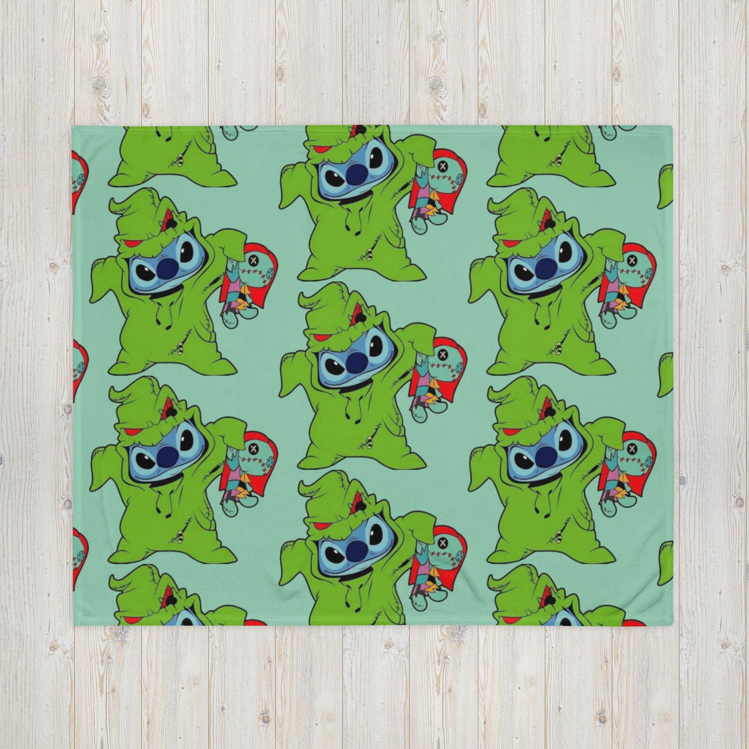 Stitch the Oogie Throw Blanket