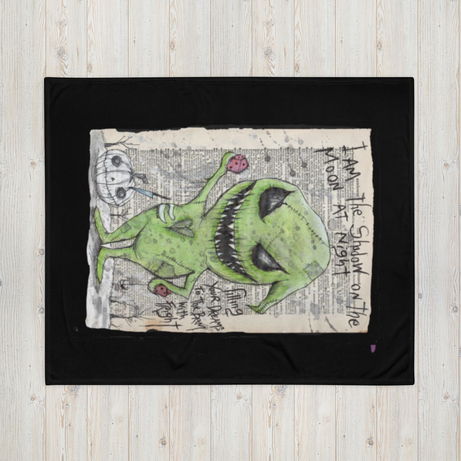Oogie Throw Blanket