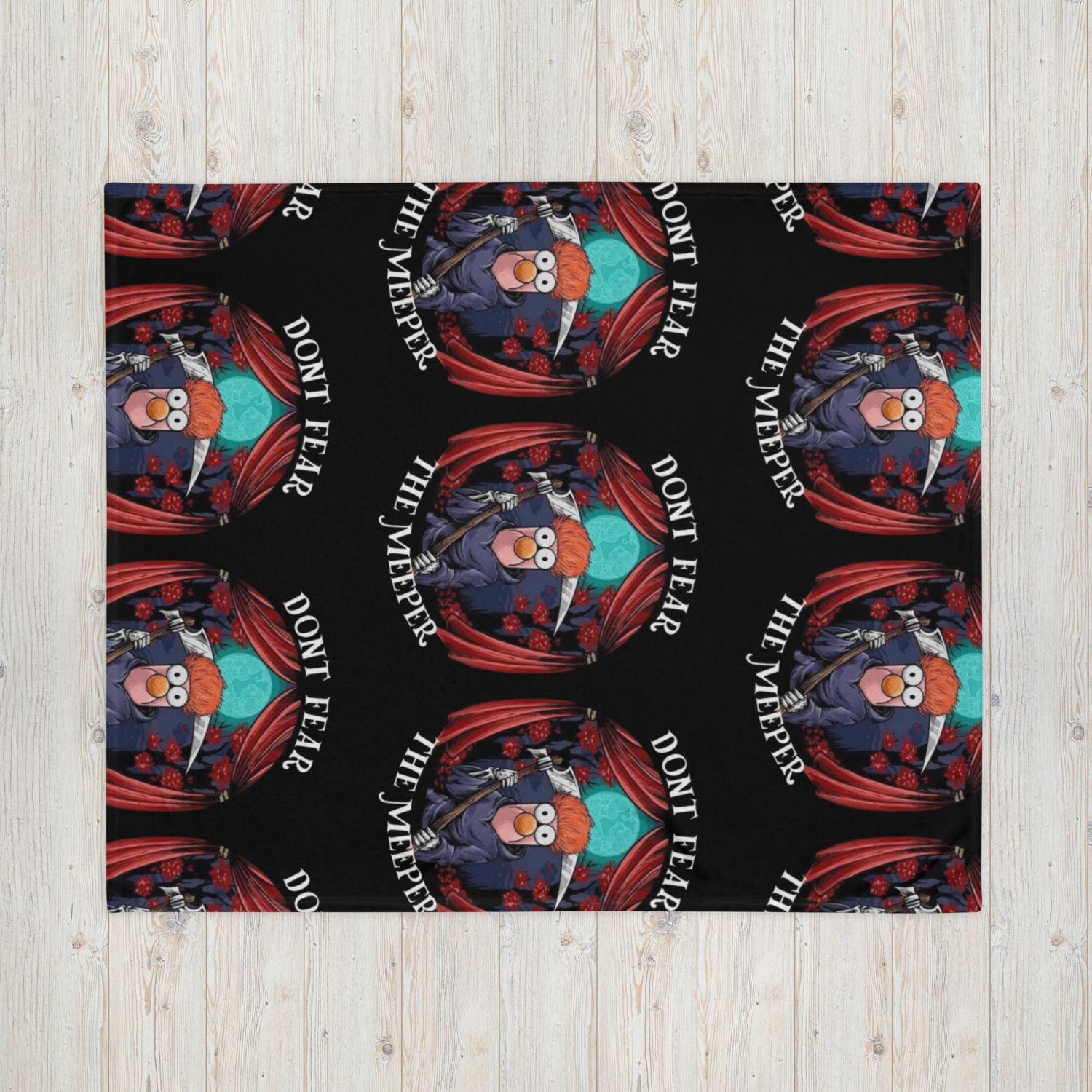 Don&#39;t Fear the Meeper Throw Blanket