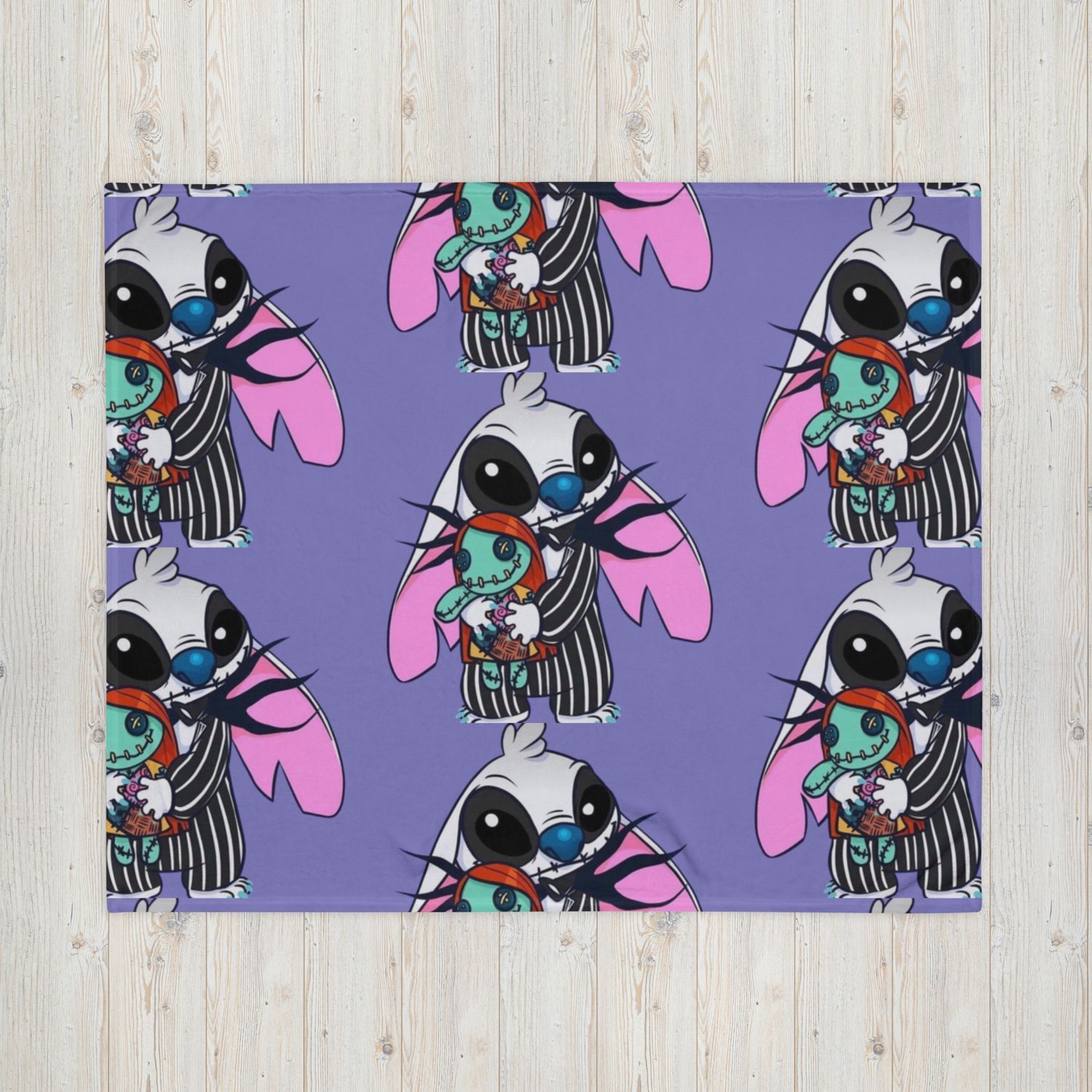 Stitch the Jack Throw Blanket