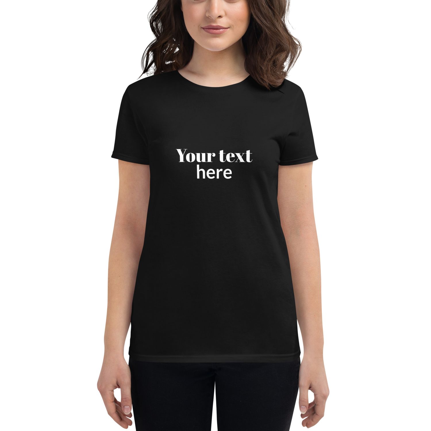 Custom Women&#39;s short sleeve t-shirt