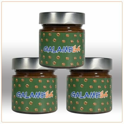 3 Creme spalmabili con olio extra vergine d'oliva. Nocciola e Cacao senza Latte (VEGANA) 230g