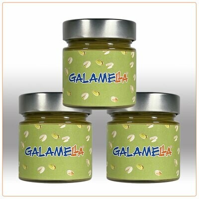 3 Creme spalmabili con olio extra vergine d'oliva, Pistacchio 230g