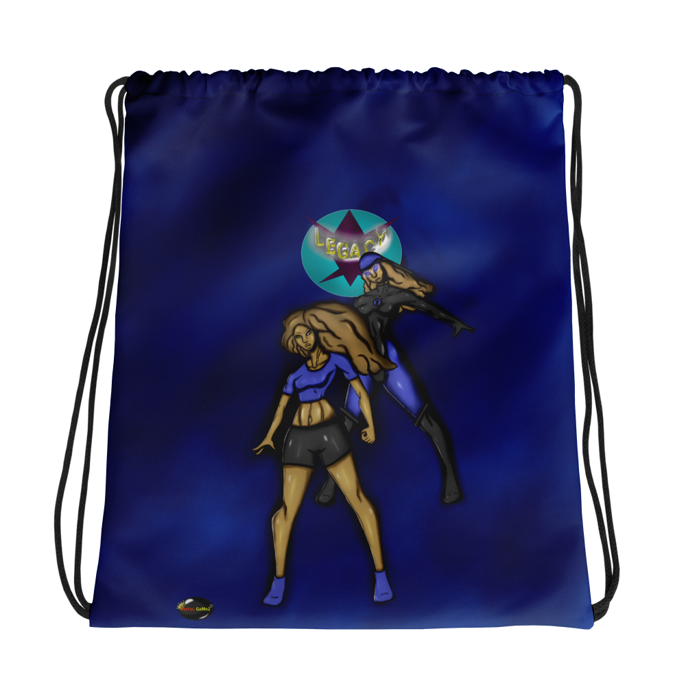 Audrey Normal To Base Form Drawstring Bag