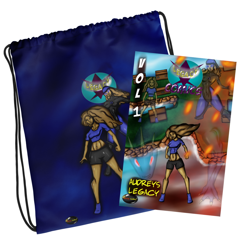Audreys Legacy Vol 1 Drawstring bag Bundle