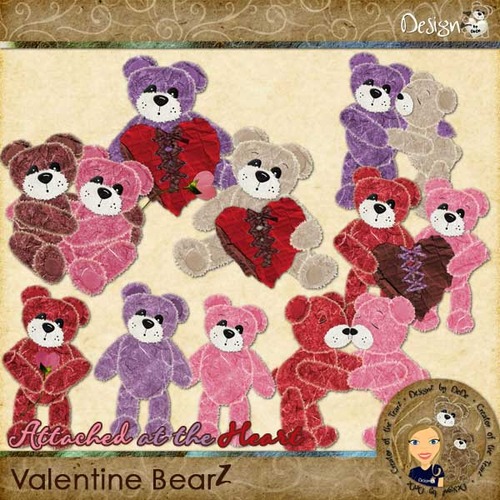 Attached at the Heart: Valentine BearZ