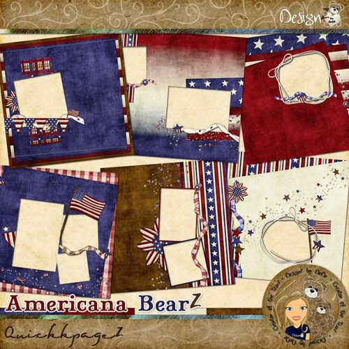 Americana BearZ: QuickpageZ