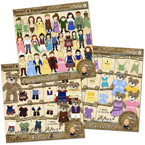 Happily Ever AfterZ: BearZ &amp; DollZ Bundle
