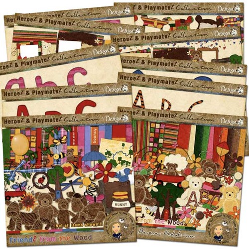 FriendZ from the Wood: Bundle