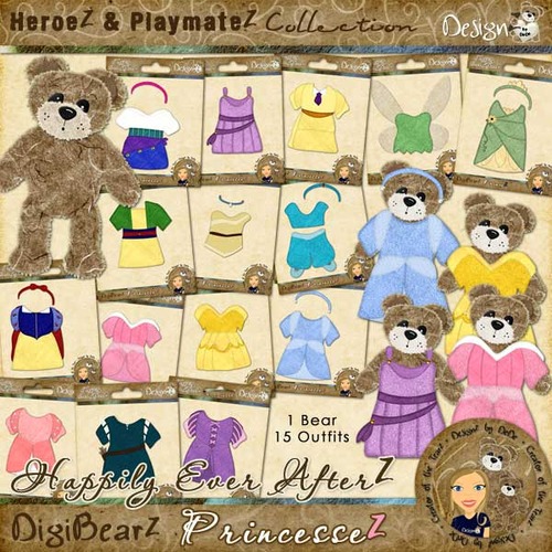Happily Ever AfterZ: DigiBearZ PrincesseZ