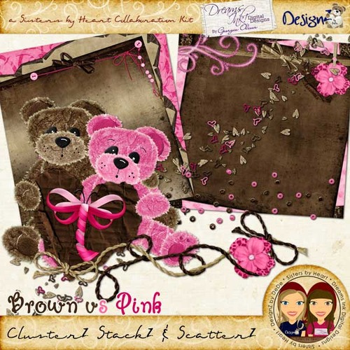 Brown vs Pink: ClusterZ StackZ &amp; ScatterZ