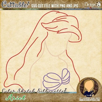 Ariel | Color Sketch SilhouetteZ