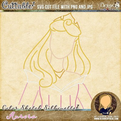 Aurora | Color Sketch SilhouetteZ