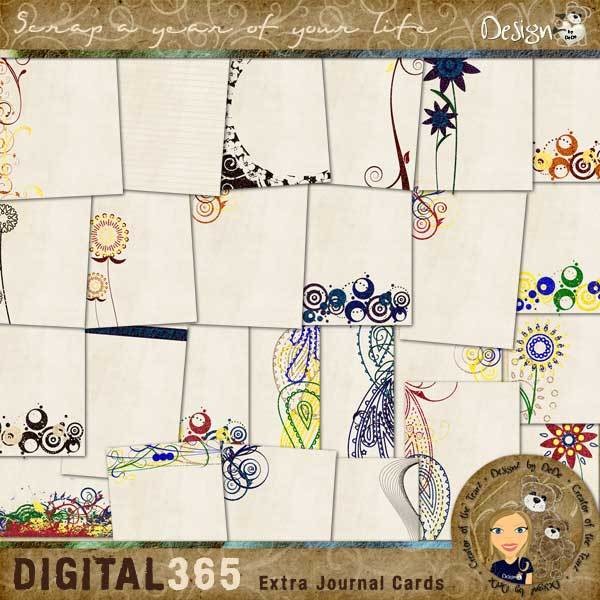 Digital 365: Extra Journaling Cards