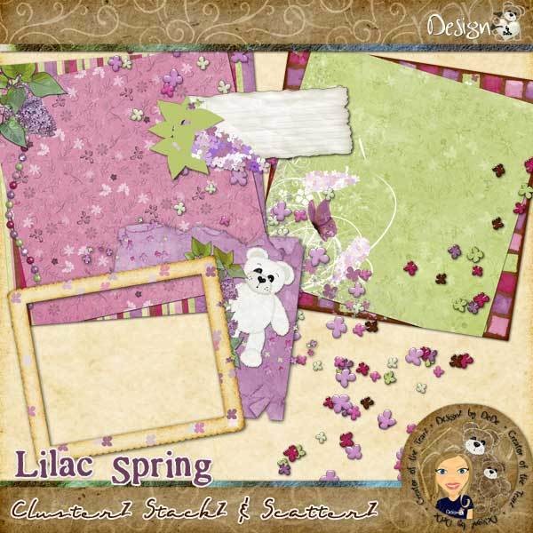 Lilac Spring: ClusterZ StackZ & ScatterZ