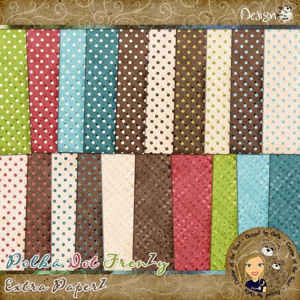 Polka Dot FrenZy: Extra PaperZ