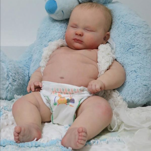 Realborn® 3 Month Joseph Sleeping (23" Reborn Doll Kit)