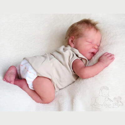 Realborn® SILICONE Darren Sleeping (17.5" Reborn Doll Kit)