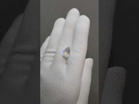 3.49 ct.	Moonstone pear/ Лунный камень груша  (арт. 0251)