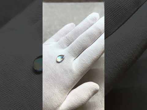 4.16 ct.	Moonstone pear-cab./ Лунный камень груша кабашон  (арт. 0270)