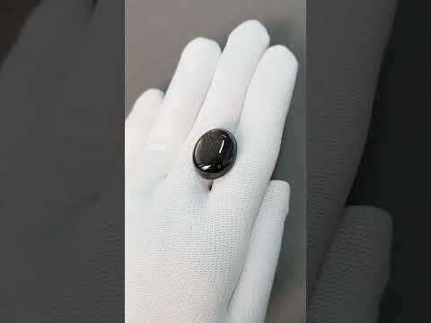 34.30 ct.	Sapphire star oval/ Сапфир звездчатый овал  (арт. 0241)