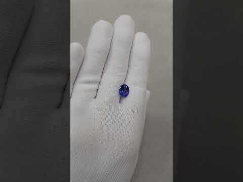 2.07 ct.	Tanzanite oval/ Танзанит овал (арт. 0073)