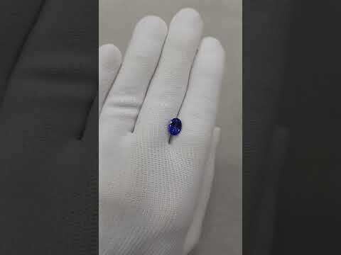 1.34 ct.	Tanzanite oval/ Танзанит овал (арт. 0076)