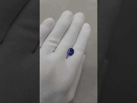 2.53 ct.	Tanzanite oval/ Танзанит овал (арт. 0077)