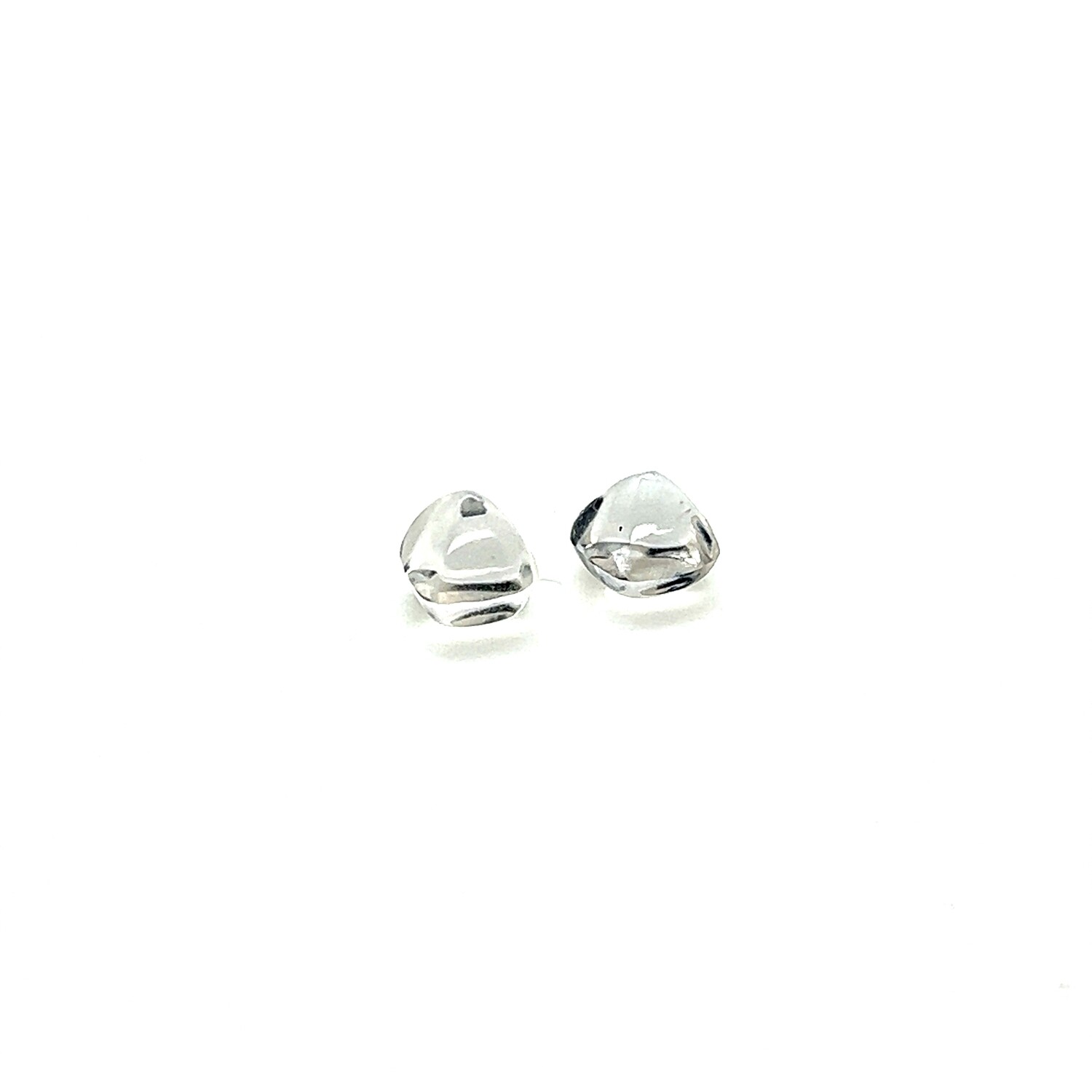 2.27  ct./2	Moonstone cushion caboshon/ Лунный камень кушон кабашон пара (арт. 0108)