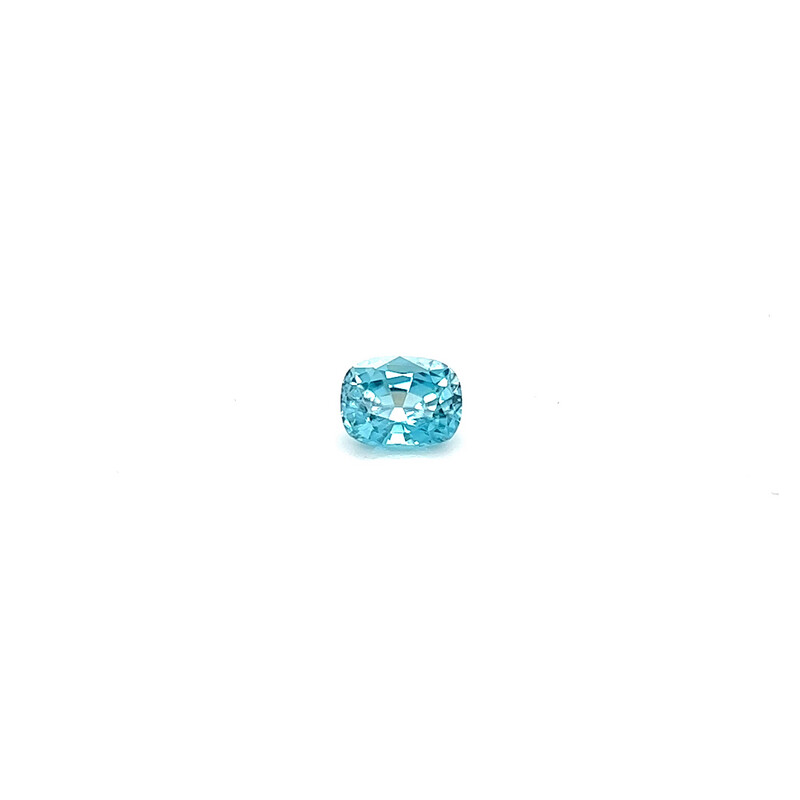 2.32 ct.	Zircon blue cushion/ Циркон голубой кушон  (арт. 0236)