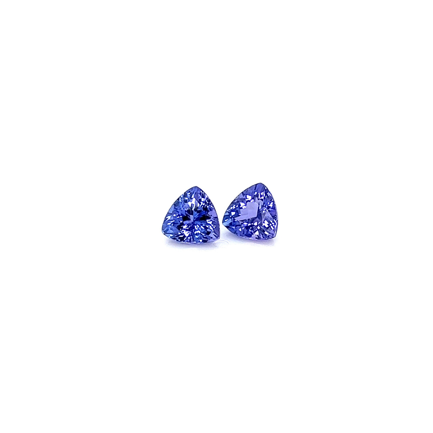 2.94 ct./2	Tanzanite trillion/ Танзанит триллион пара  (арт. 0224)