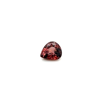 3.99 ct. Red zircon pear/ Циркон красный груша (арт. 0140)