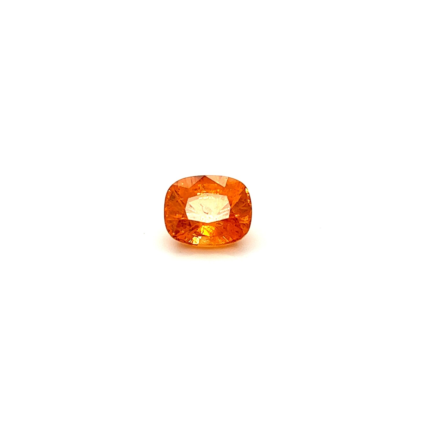 3.74 ct.	Orange garnet cushion/ Гранат оранж кушон (арт. 0152)