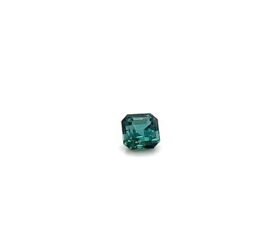 2.55 ct. Tурмалин природный голубо-зеленый октагон/ Natural bluish-green tourmaline octagon (арт. 0293)