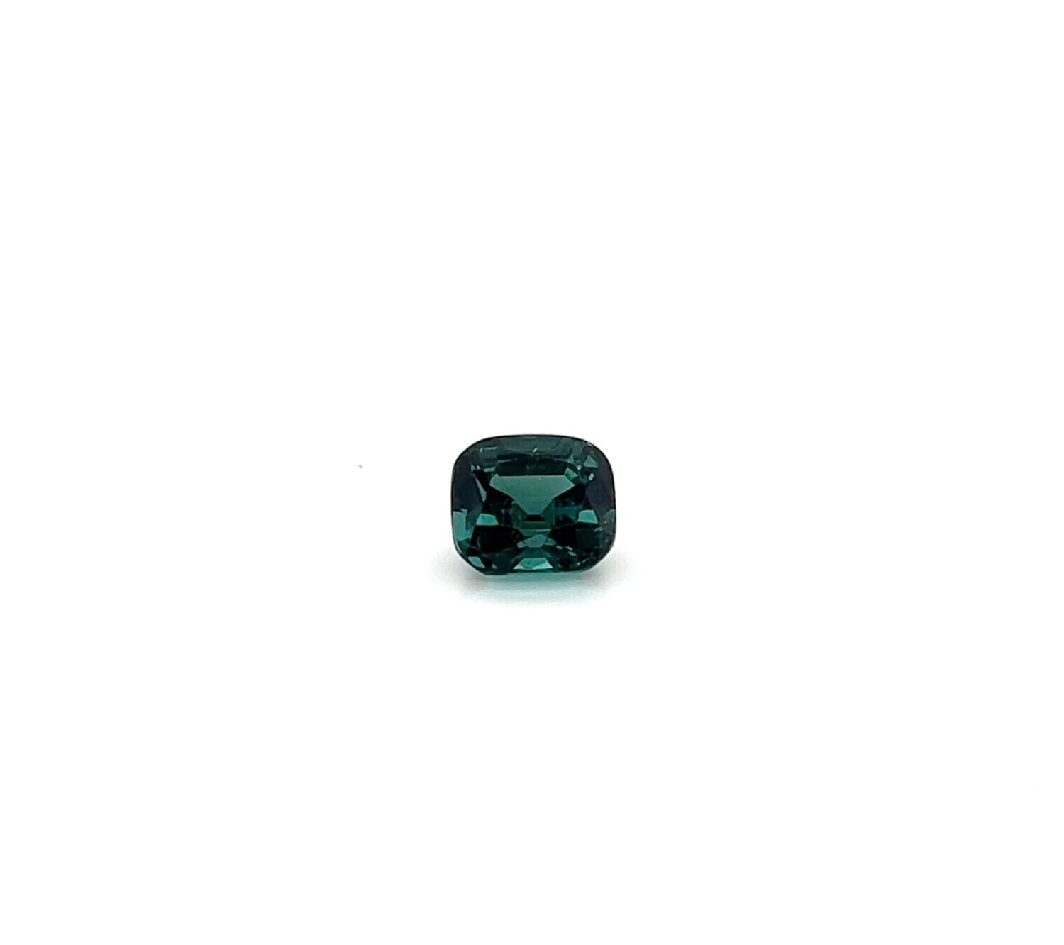 3.04 ct. Tурмалин природный голубо-зеленый кушон/ Natural bluish-green tourmaline cushion (арт. 0294)