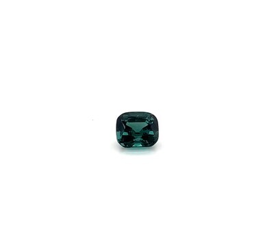 3.04 ct. Tурмалин природный голубо-зеленый кушон/ Natural bluish-green tourmaline cushion (арт. 0294)