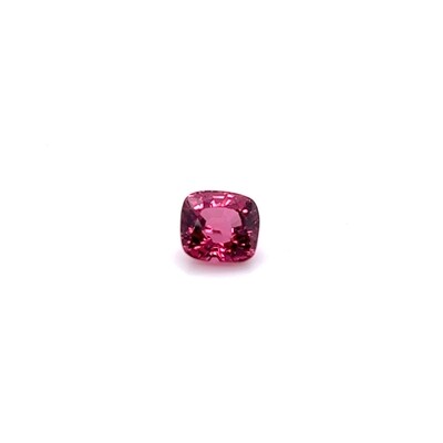 2.87 ct. Шпинель природная красно-розовая кушон/Natural reddih-pink spinel cushion(арт. 0345)