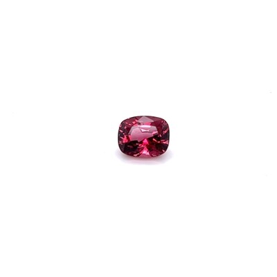 2.54 ct. Шпинель природная красно-розовая кушон/Natural reddih-pink spinel cushion (арт. 0348)