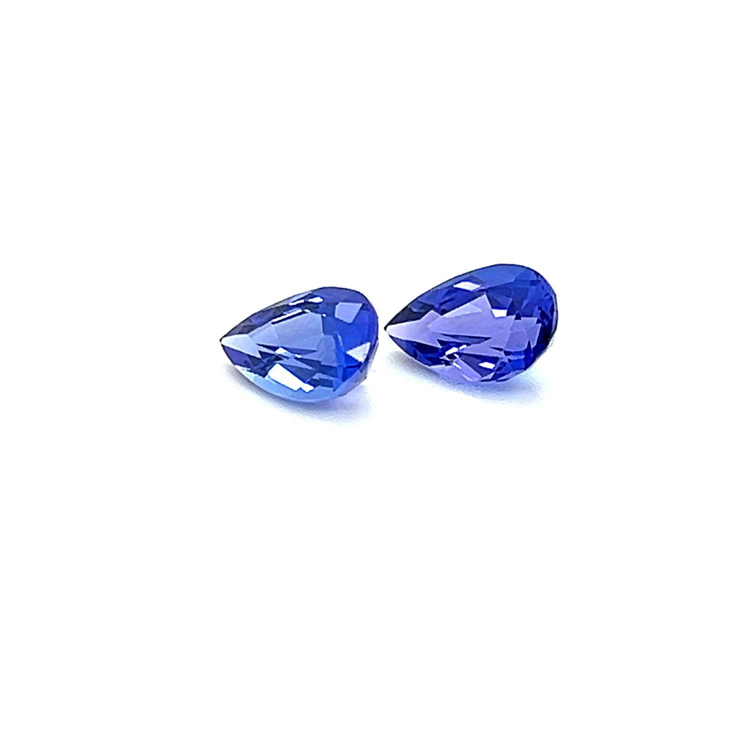 3.80 ct./2 Танзанит природный термообработанный (арт. 0506)
