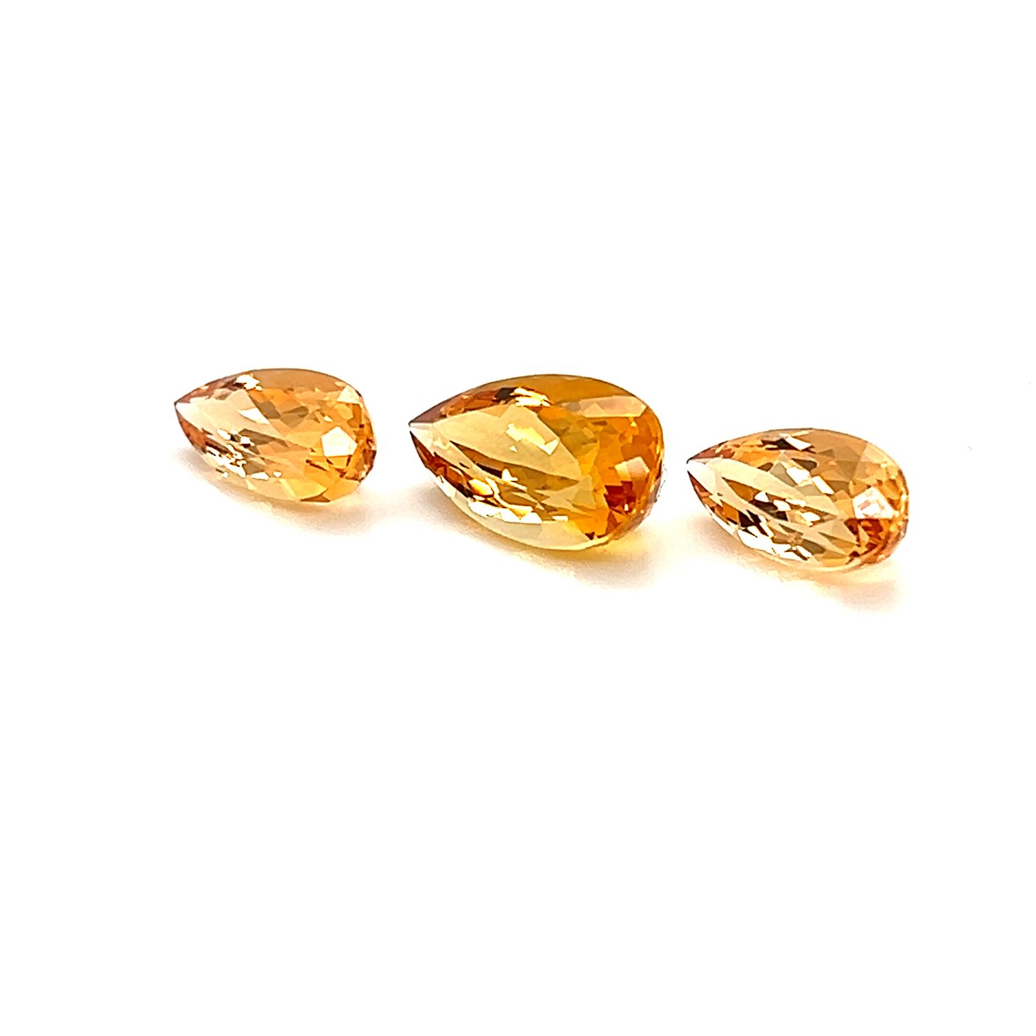 10.40 ct./3 Топаз природный Империал/ Natural Imperial Topaz (арт. 0508)