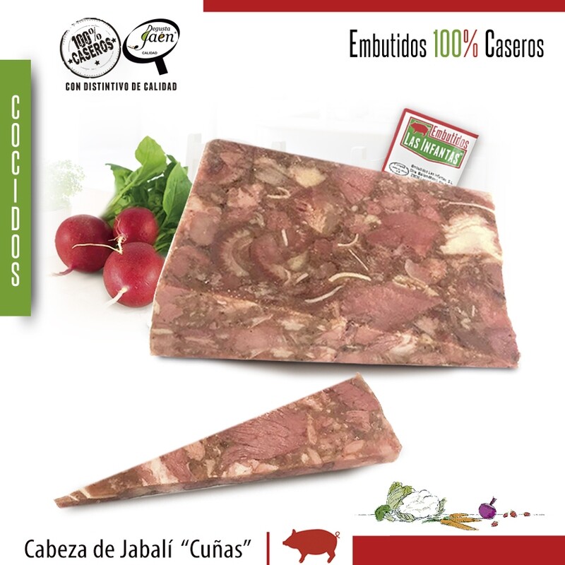 Cabeza de cerdo cuña