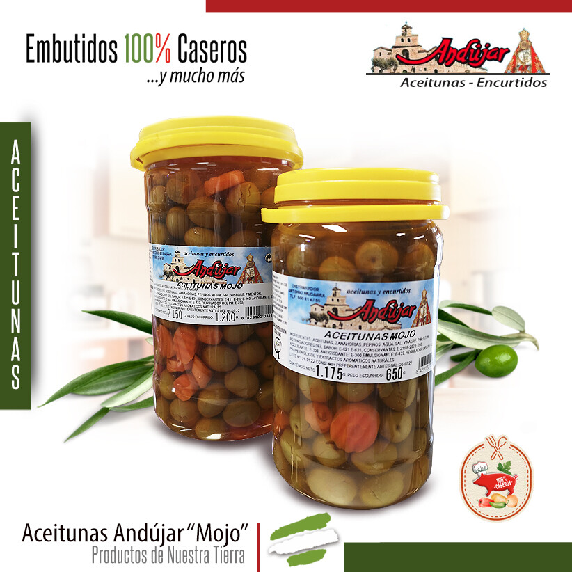 Aceitunas &quot;Mojo&quot; Andújar